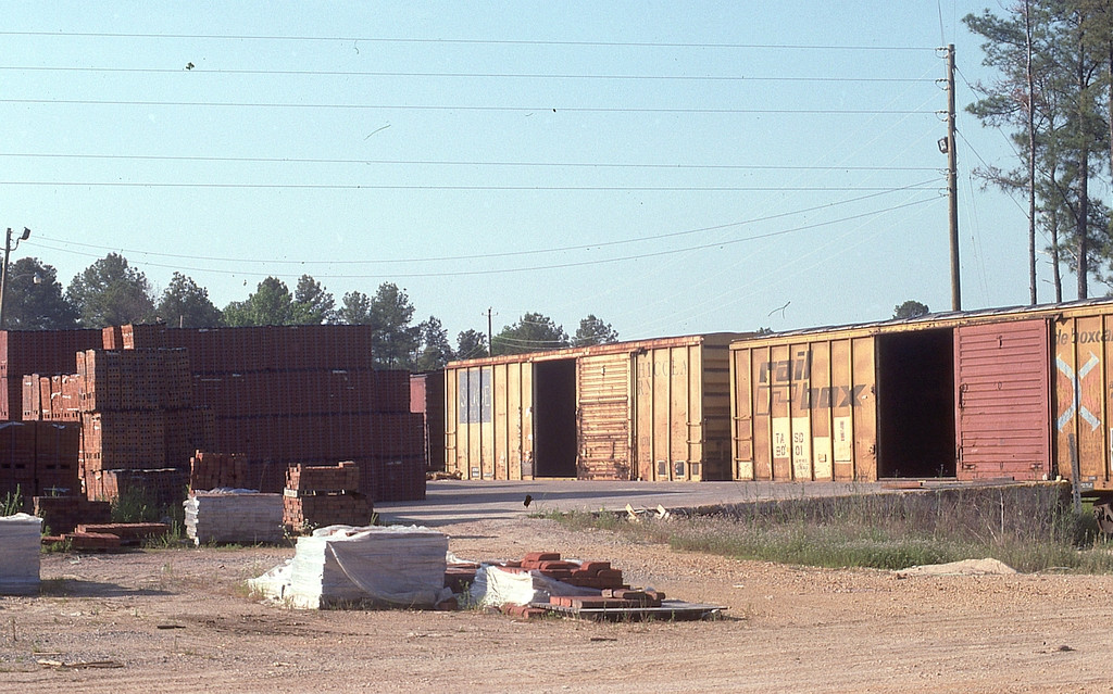 Brick plant loading dock